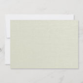 Invitations de mariage des branches d'arbre (Dos)