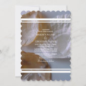 Invitations de mariage des clams de plage (Devant)