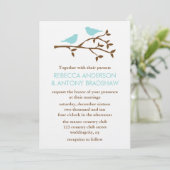 Invitations de mariage des Inséparables (Debout devant)