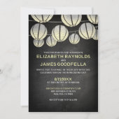 Invitations de mariage des lanternes (Devant)