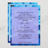 invitations de mariage des parents de la mariée (Devant / Derrière)