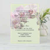 invitations de mariage des parents de la mariée (Debout devant)