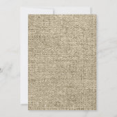 Invitations de mariage d'étoiles de mer (Dos)