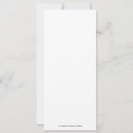 Invitations de mariage d'étoiles solitaires noires (Dos)