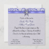 Invitations de mariage d'hiver (Dos)