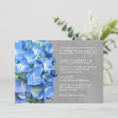 Invitations de mariage d'Hydrangea (Debout devant)