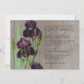 Invitations de mariage d'Iris en Russie (Devant)