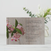 Invitations de mariage d'orchidées de Phalaenopsis (Debout devant)