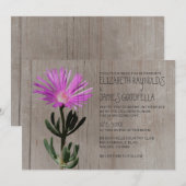 Invitations de mariage d'Plantes rustiques (Devant / Derrière)