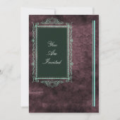 Invitations de mariage du cadre d'image (Devant)