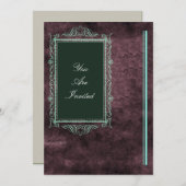 Invitations de mariage du cadre d'image (Devant / Derrière)