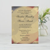 Invitations de mariage du drapeau américain (Debout devant)