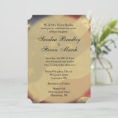 Invitations de mariage du drapeau américain (Debout devant)