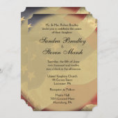 Invitations de mariage du drapeau américain (Devant / Derrière)