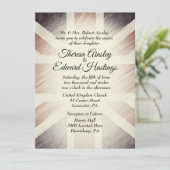 Invitations de mariage du drapeau britannique en d (Debout devant)