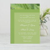 Invitations de mariage du printemps et de l'été à (Debout devant)