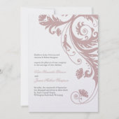 Invitations de mariage élégantes (Devant)