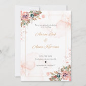 Invitations de mariage élégantes (Devant)