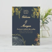 Invitations de mariage élégantes (Debout devant)