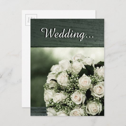 Invitations de mariage élégantes (Devant / Derrière)