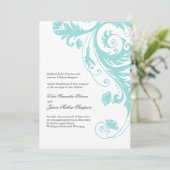 Invitations de mariage élégantes (Debout devant)