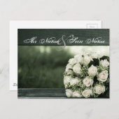 Invitations de mariage élégantes (Devant / Derrière)