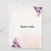 Invitations de mariage élégantes (Dos)