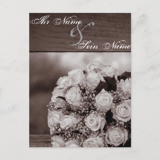 Invitations de mariage élégantes 12 (Devant)