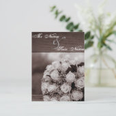 Invitations de mariage élégantes 12 (Debout devant)