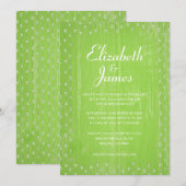 Invitations de mariage en bois de l'auberge Rustiq (Devant / Derrière)