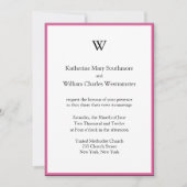 Invitations de mariage en ligne (Devant)