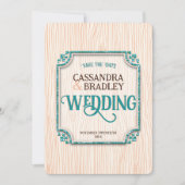 Invitations de mariage en or noir violet (Devant)