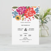 INVITATIONS DE MARIAGE ESPAGNOL (Debout devant)