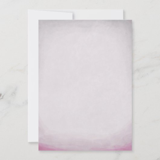 Invitations de mariage flamboyant et rose chaud (Dos)