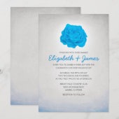 Invitations de mariage floral tendance unique (Devant / Derrière)