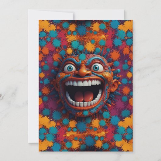 invitations de mariage folles (Dos)