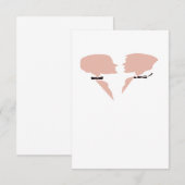 Invitations de mariage gay (Devant / Derrière)