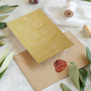Invitations de mariage Gold Vinayaka