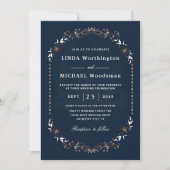 Invitations de mariage gothique (Devant)
