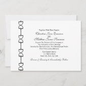 Invitations de mariage hippique anglais Bit (Devant)