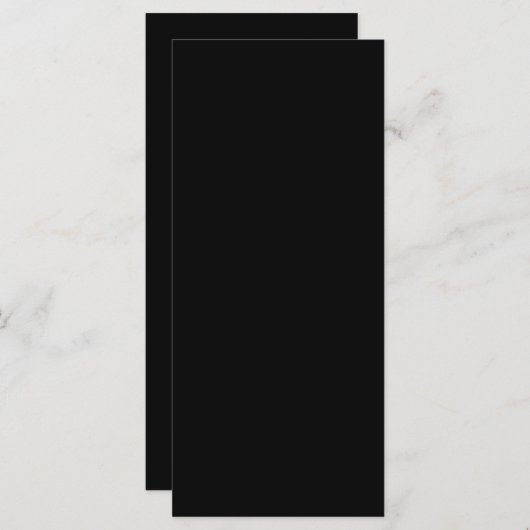 Invitations de mariage incroyablement Noir et pers (Devant / Derrière)