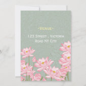 Invitations de mariage indiennes (Dos)