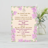 Invitations de mariage indiennes (Debout devant)