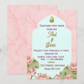 Invitations de mariage indiennes (Devant / Derrière)