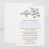Invitations de mariage Inséparables (Devant / Derrière)