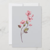 Invitations de mariage intemporelles : Styles élég (Dos)