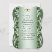 Invitations de mariage irlandais (Devant)