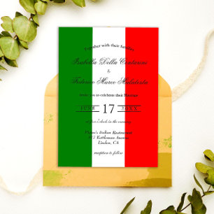 Invitations de mariage italiennes