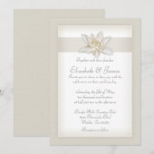 Invitations de mariage ivoiriennes (Devant / Derrière)