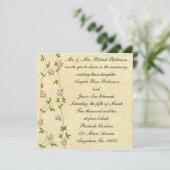 Invitations de mariage ivoiriennes florissantes (Debout devant)